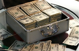 briefcase of $100 bills