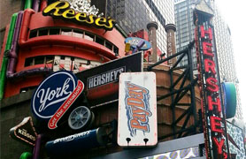 Hershey's store in Times Square